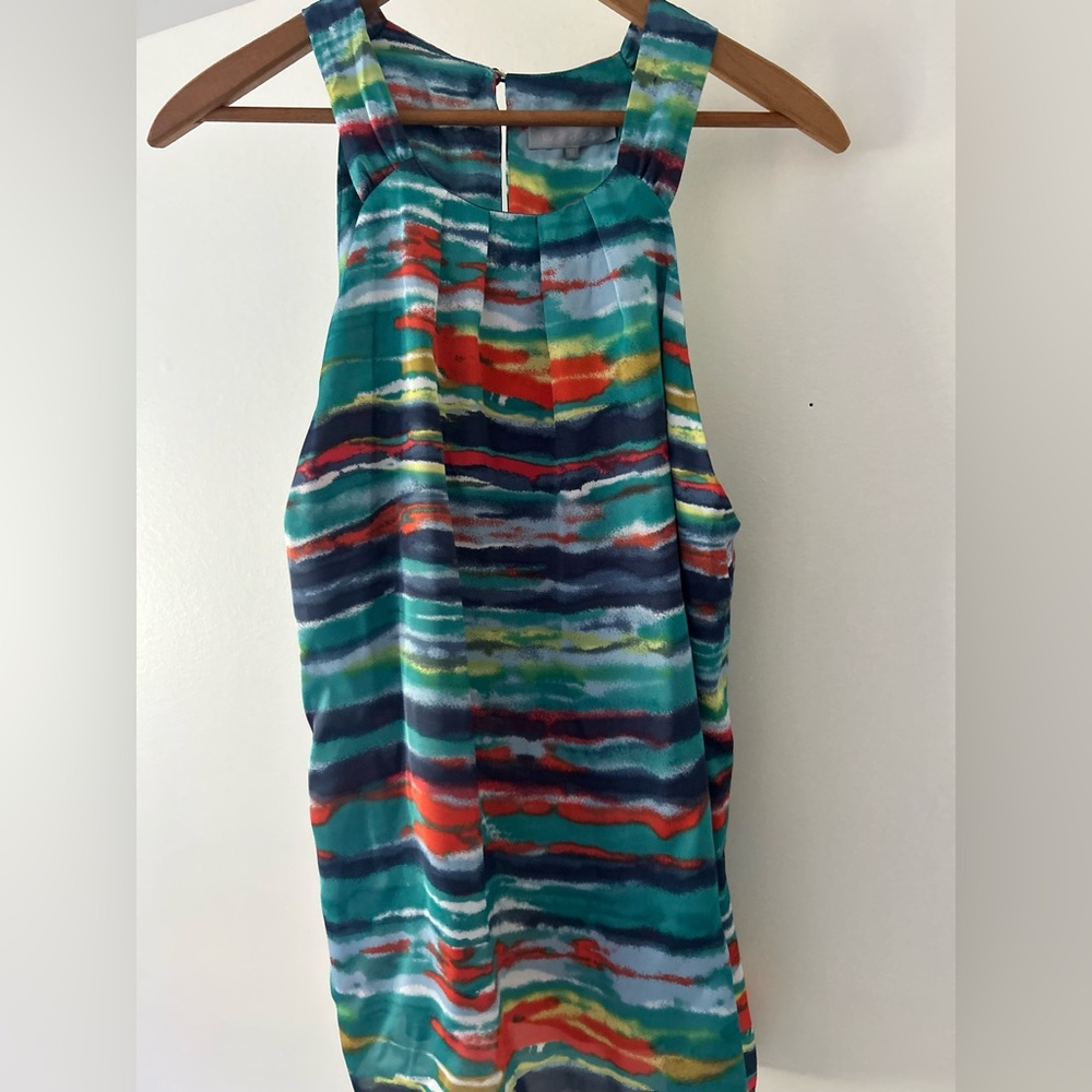 Prominent Fashion Piece 2026 Satin Abstract Top Size M
